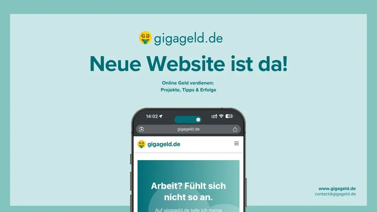 Herzlich Willkommen: Die neue GigaGeld-Website ist live!